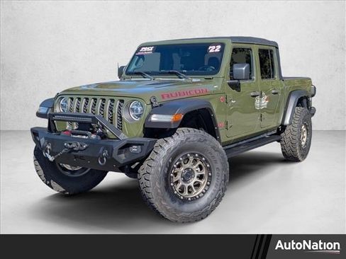 Used 2022 Jeep Gladiator Rubicon w/ LED Lighting Group image 1