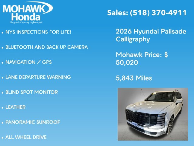 Used 2026 Hyundai Palisade Calligraphy AWD/4WD image 7