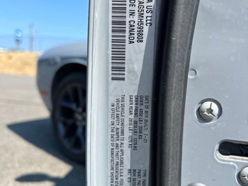 Used 2021 Dodge Challenger SXT w/ Blacktop Package RWD image 11
