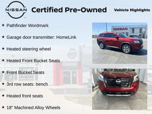 Used 2023 Nissan Pathfinder SL w/ Black Appearance Package AWD/4WD image 26