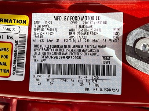 Used 2024 Ford Bronco Sport Big Bend image 29