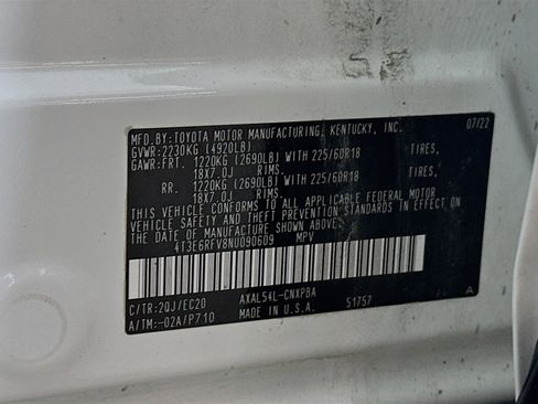 Used 2022 Toyota RAV4 XSE AWD/4WD image 30
