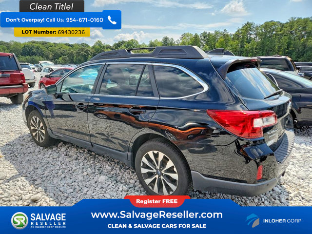 Used 2017 Subaru Outback 2.5i Limited AWD/4WD image 3