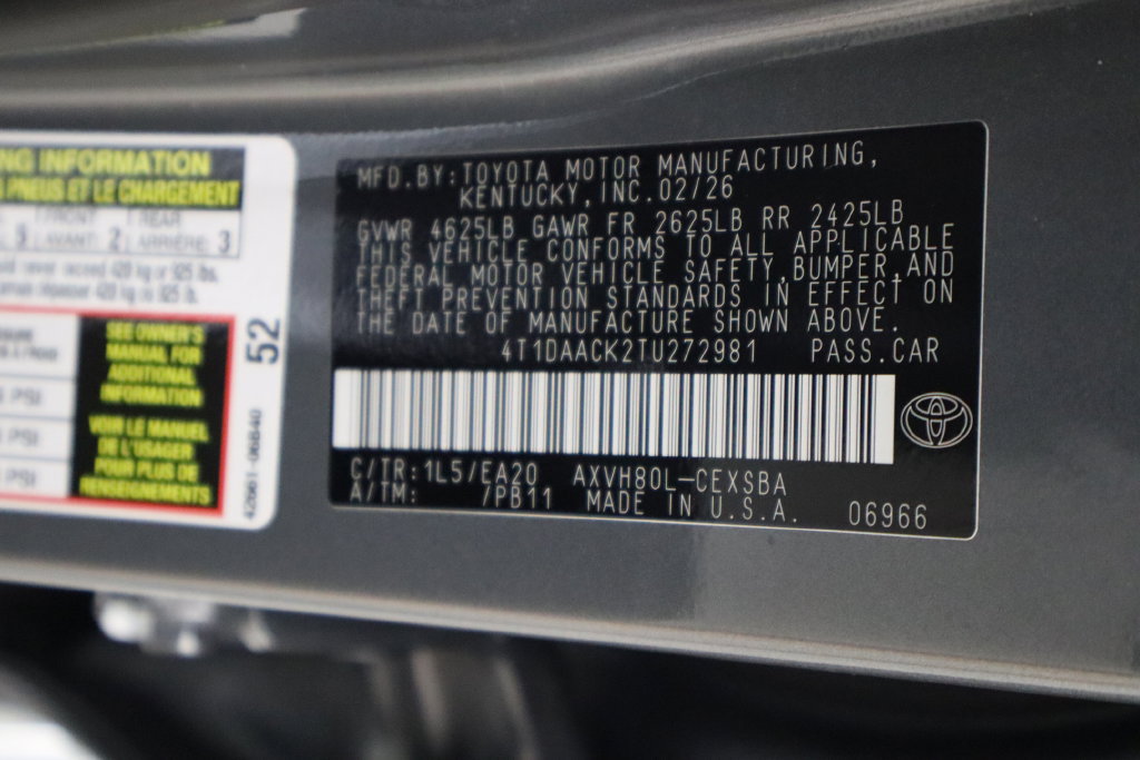 Used 2026 Toyota Camry SE FWD image 38