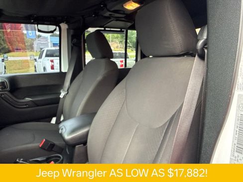 Used 2016 Jeep Wrangler Unlimited Sport w/ Dual Top Group AWD/4WD image 18