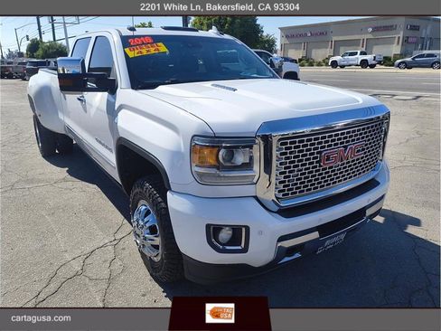 Used 2016 GMC Sierra 3500 Denali w/ Duramax Plus Package AWD/4WD image 1