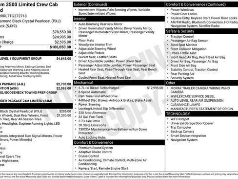 New 2026 RAM 3500 Limited AWD/4WD image 9