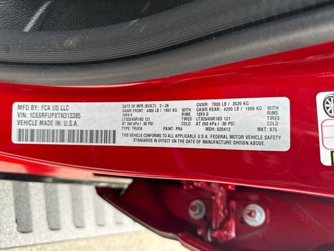 New 2026 RAM 1500 RHO AWD/4WD image 16