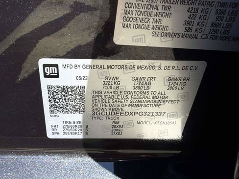 Certified 2023 Chevrolet Silverado 1500 RST AWD/4WD image 21