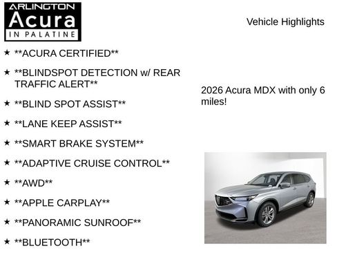 Used 2026 Acura MDX SH-AWD image 7