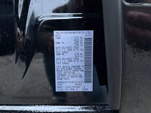 New 2026 Nissan Frontier SV w/ SV Convenience Package image 24