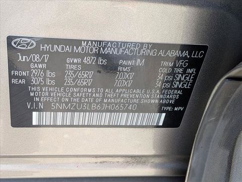 Used 2018 Hyundai Santa Fe Sport w/ 2.4L Value Package 02 FWD image 23