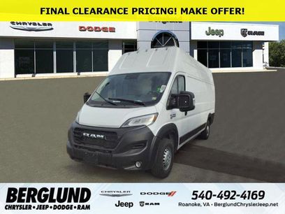 New 2024 RAM ProMaster 3500 w/ Delivery Van Package