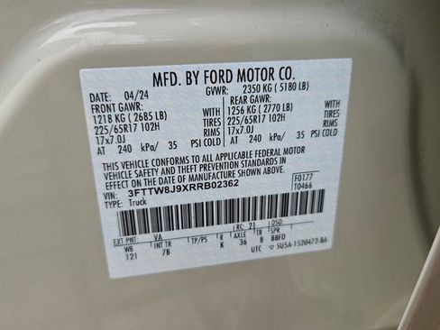 Used 2024 Ford Maverick XLT w/ Equipment Group 300A Standard AWD/4WD image 17