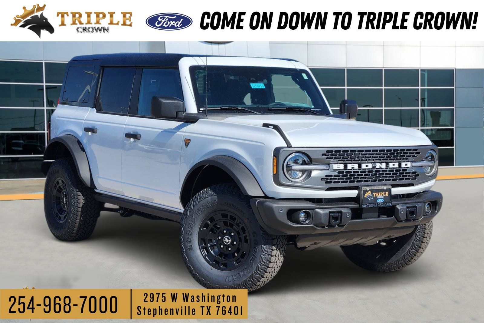 New 2026 Ford Bronco Badlands AWD/4WD 360° Tour