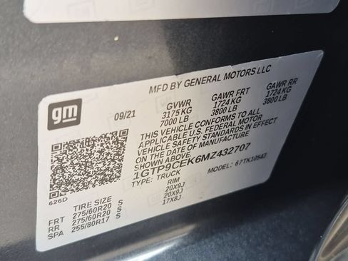 Used 2021 GMC Sierra 1500 Elevation AWD/4WD image 34