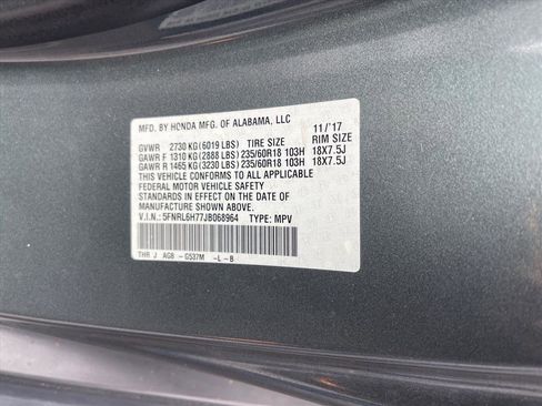 Used 2018 Honda Odyssey EX-L image 11