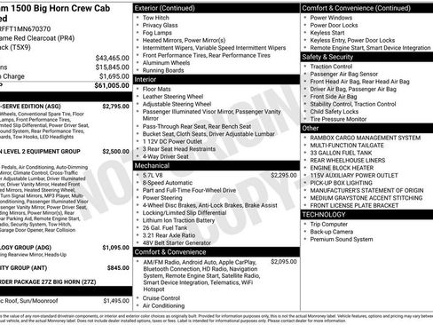 Used 2021 RAM 1500 Big Horn w/ Built-to-serve Edition image 41