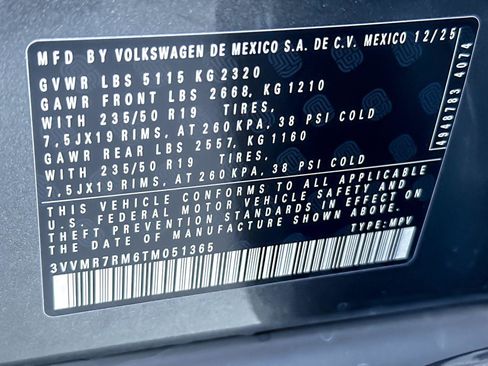 New 2026 Volkswagen Tiguan SE image 26