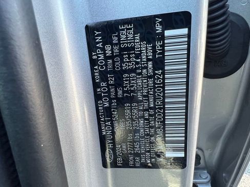 New 2024 Hyundai Tucson Limited AWD/4WD image 35