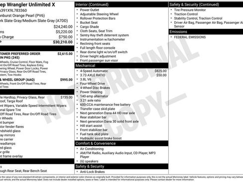 Used 2009 Jeep Wrangler X image 2