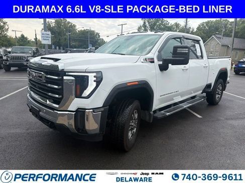 Used 2025 GMC Sierra 2500 SLE w/ SLE Value Package; AWD/4WD image 1
