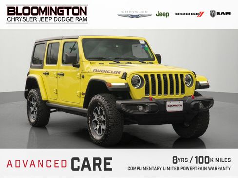 Used 2023 Jeep Wrangler Rubicon w/ LED Lighting Group image 1