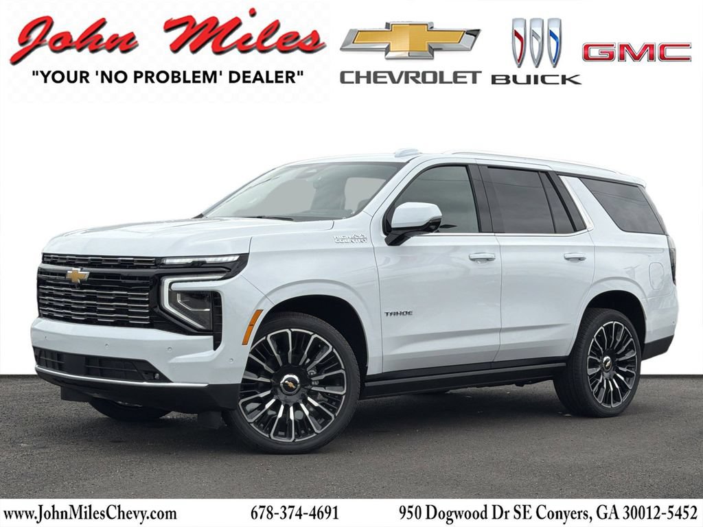 New 2026 Chevrolet Tahoe High Country AWD/4WD image 1