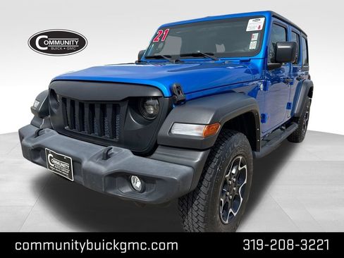 Used 2021 Jeep Wrangler Unlimited Sport AWD/4WD image 1