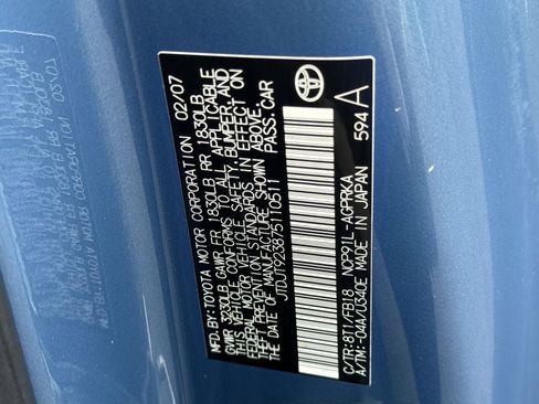 Used 2007 Toyota Yaris 2-Door Hatchback image 20