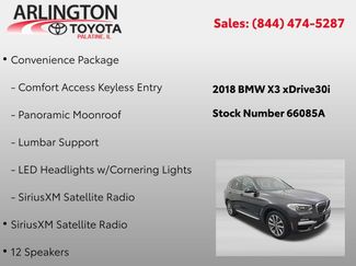 Used 2018 BMW X3 xDrive30i w/ Convenience Package AWD/4WD video 2