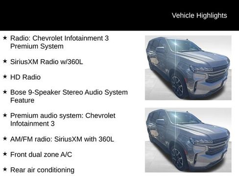 Used 2021 Chevrolet Tahoe RST w/ Luxury Package AWD/4WD image 11