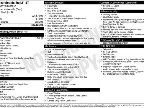 Used 2020 Chevrolet Malibu LT image 12