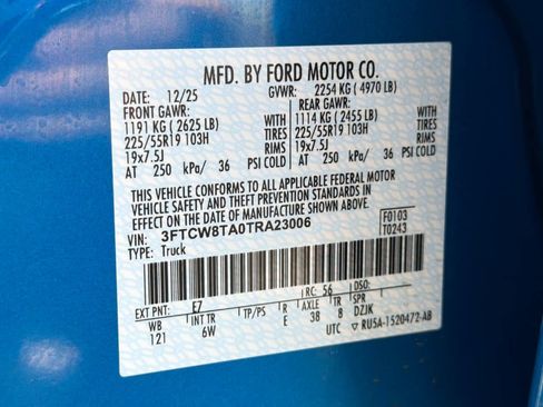 New 2026 Ford Maverick Lobo AWD/4WD image 27