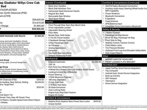 Used 2023 Jeep Gladiator Sport AWD/4WD image 6