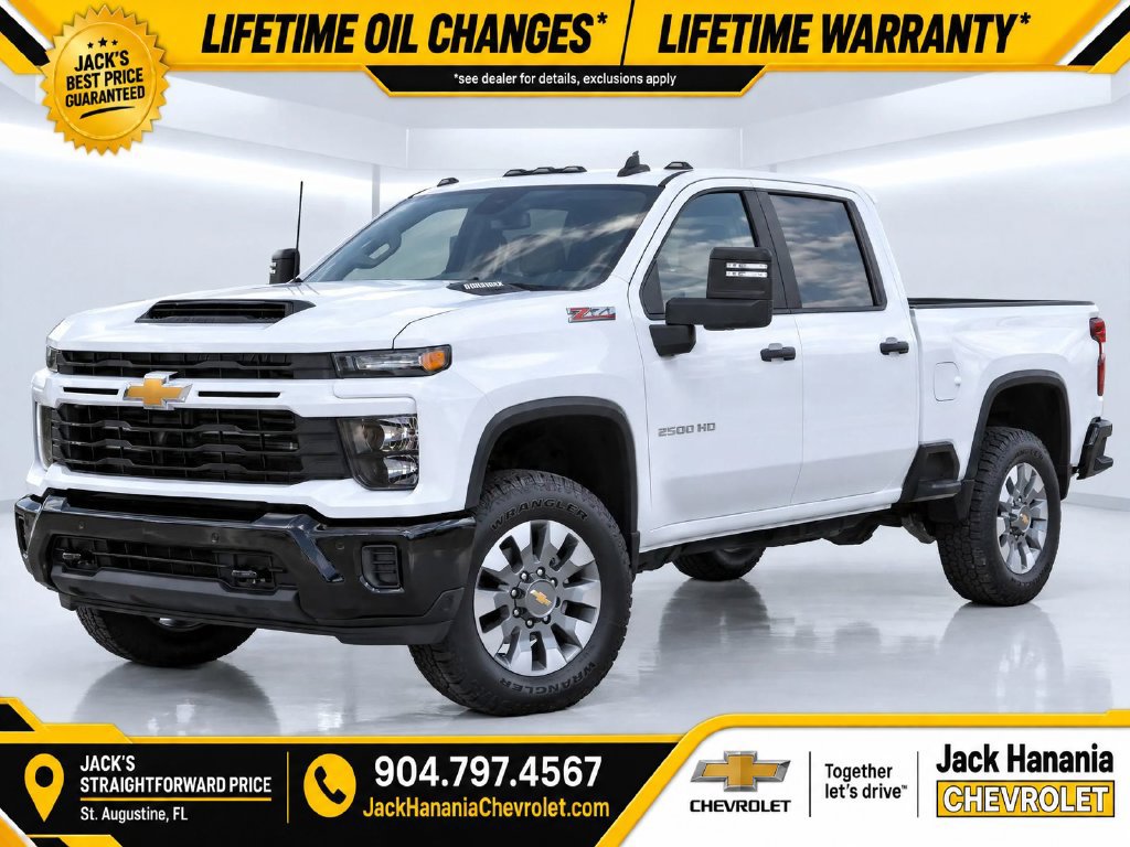 New 2026 Chevrolet Silverado 2500 Custom w/ Custom Value Package AWD/4WD image 1
