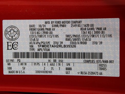 Used 2024 Ford Bronco Big Bend w/ Sasquatch Package AWD/4WD image 64