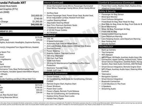 Used 2024 Hyundai Palisade XRT AWD/4WD image 6