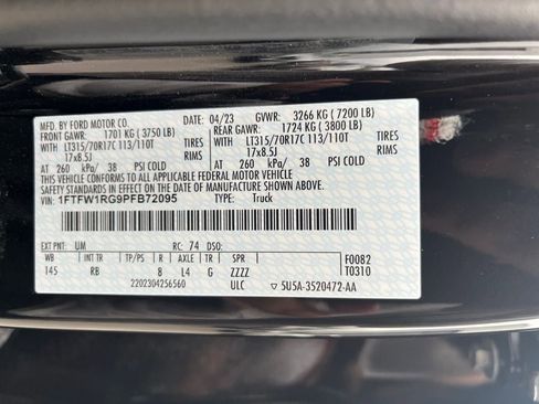 Used 2023 Ford F150 Raptor image 35