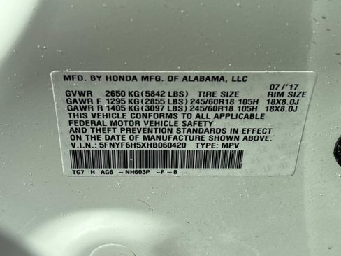 Used 2017 Honda Pilot EX-L image 36