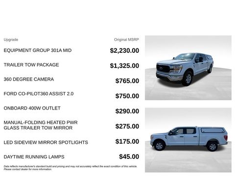 Used 2022 Ford F150 XLT w/ Equipment Group 301A Mid AWD/4WD image 5