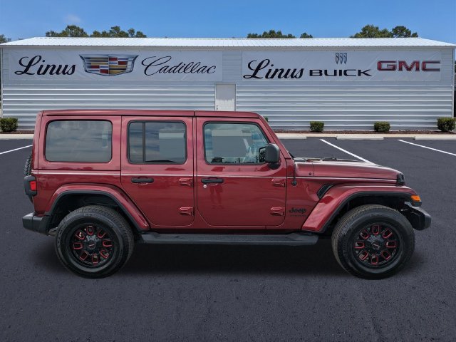 Used 2021 Jeep Wrangler Unlimited Sahara AWD/4WD image 3