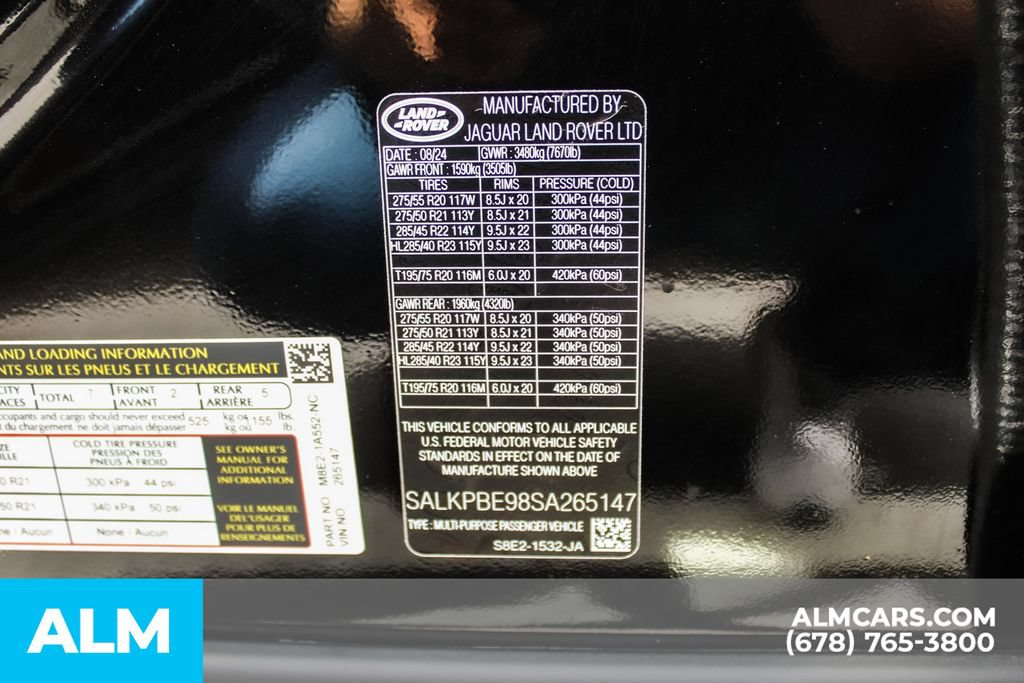 Used 2025 Land Rover Range Rover Long Wheelbase SE AWD/4WD image 41