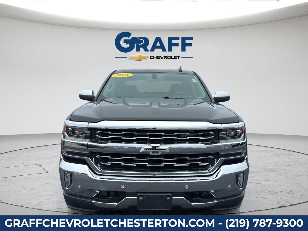 Used 2018 Chevrolet Silverado 1500 LTZ w/ High Desert Package AWD/4WD image 12