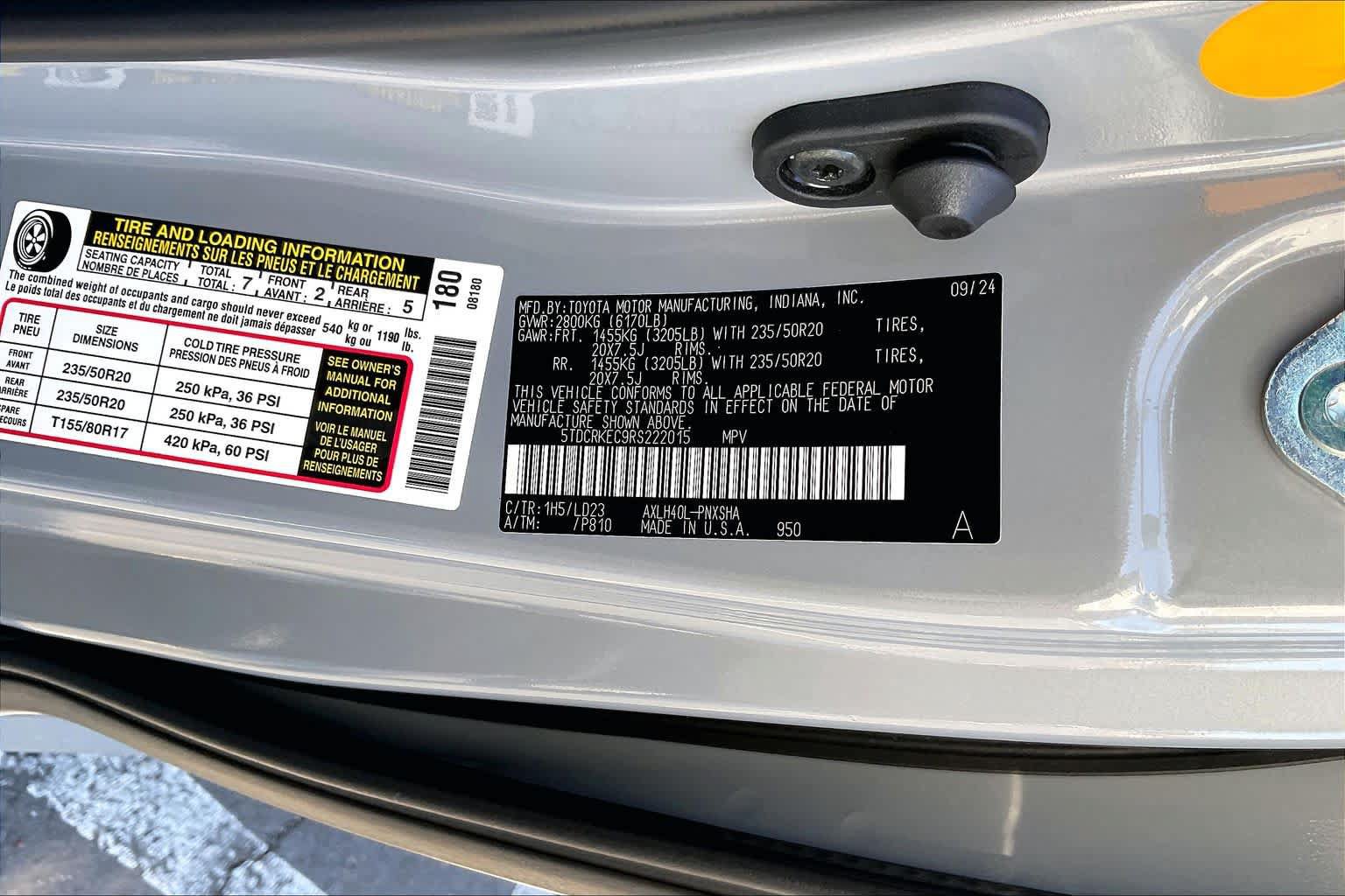 Used 2024 Toyota Sienna XSE w/ XSE Premium Package FWD image 36