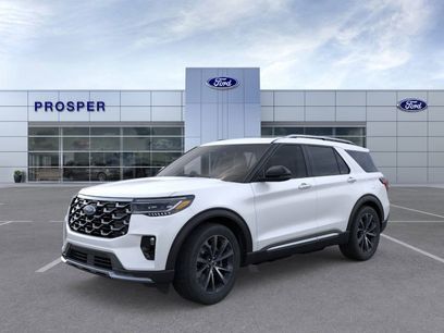 New 2025 Ford Explorer Platinum