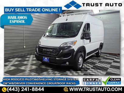 Used 2023 RAM ProMaster 2500 w/ Driver Convenience Group