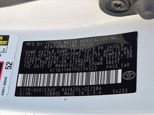 Used 2023 Toyota Camry SE FWD image 22