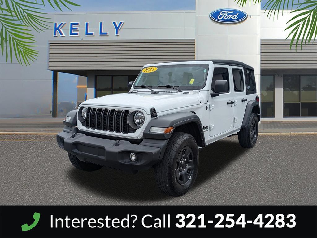 Used 2024 Jeep Wrangler Unlimited Sport AWD/4WD image 1
