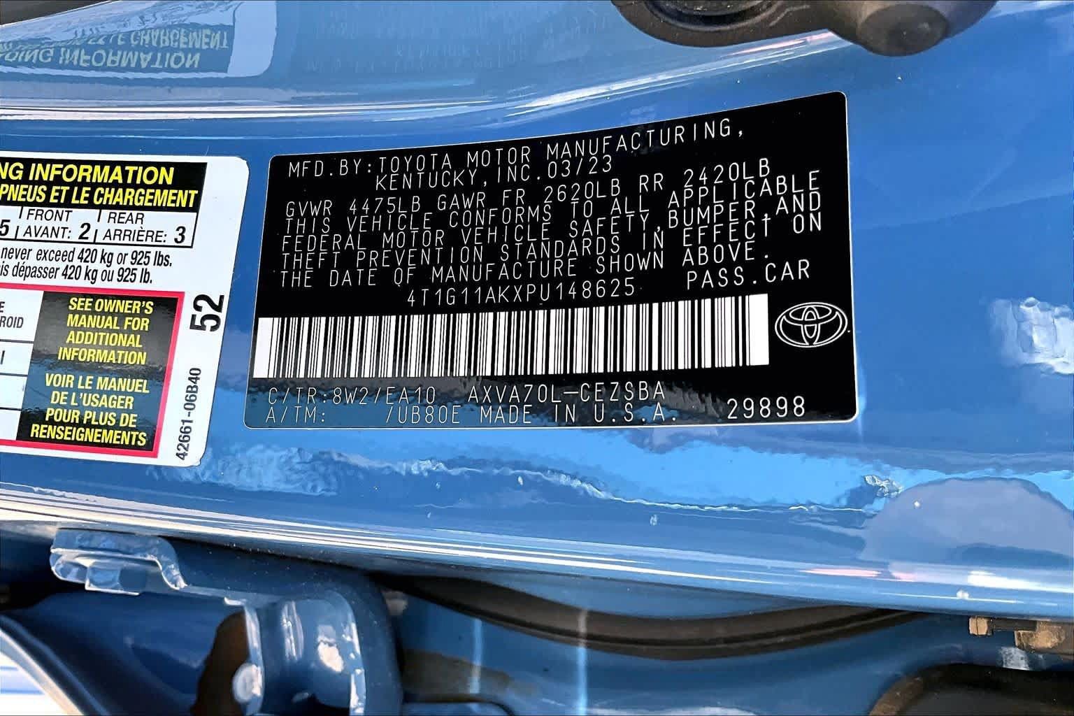 Used 2023 Toyota Camry SE FWD image 31